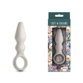 Lust N Dreams Bossa Fog 12.5 cm USB Rechargeable Vibrating Butt Plug White Butt Plugs - Vibrating